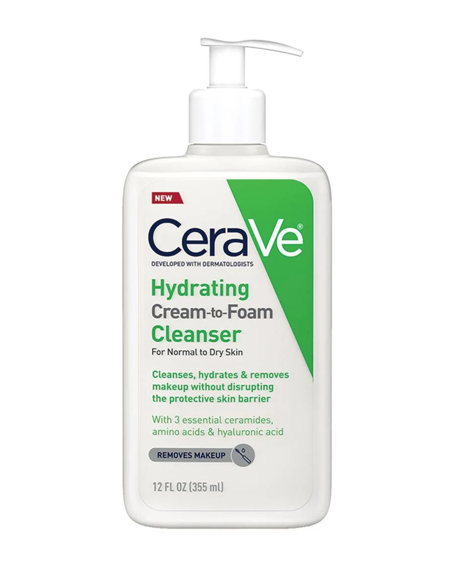 Hydrating Cream to Foam Cleanser